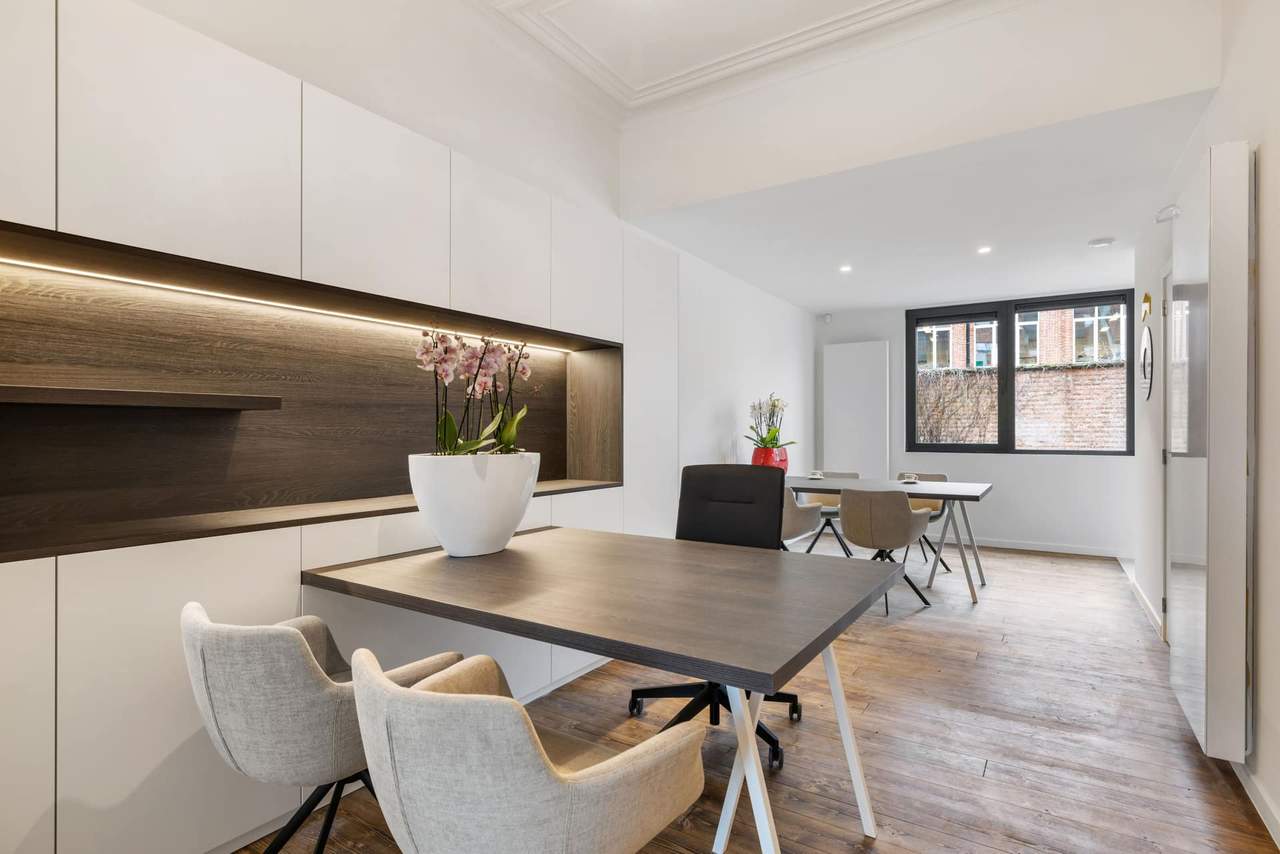 Abitos kantoor, interieur