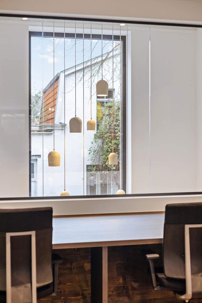 Abitos kantoor, interieur