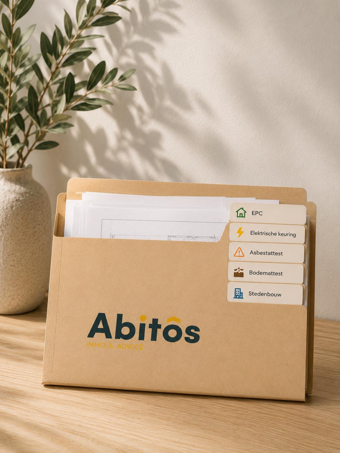 Overzicht attesten bij verkoop of verhuur via Abitos